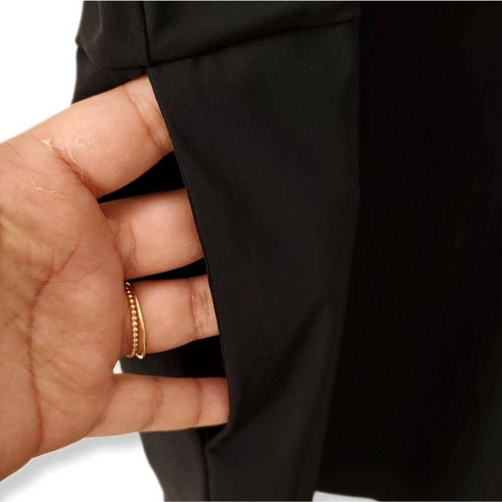 PORTO Black Shift Dress 4 US 12 Cowl Neck Tunic M… - image 6