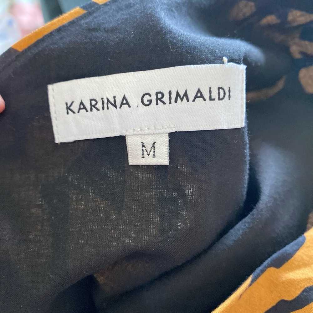 KARINA GRIMALDI Antonella Print Mini Dress Cortez… - image 6
