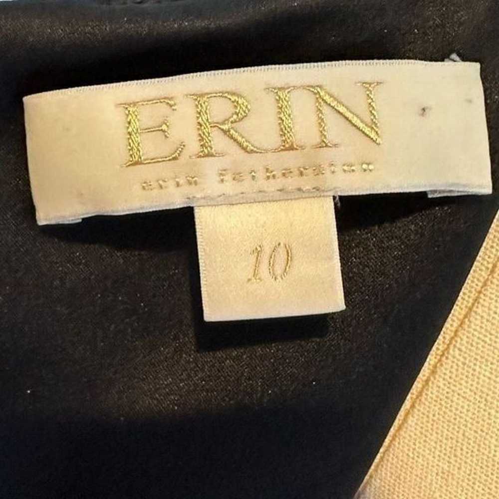 Erin by Erin Fetherston Black Lattice Beaded Sati… - image 12
