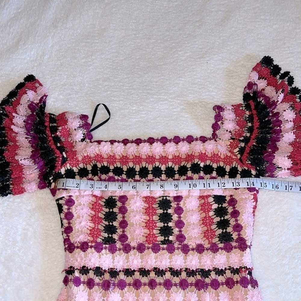 Aijek Tricolor Mini Dress- Size S - image 2