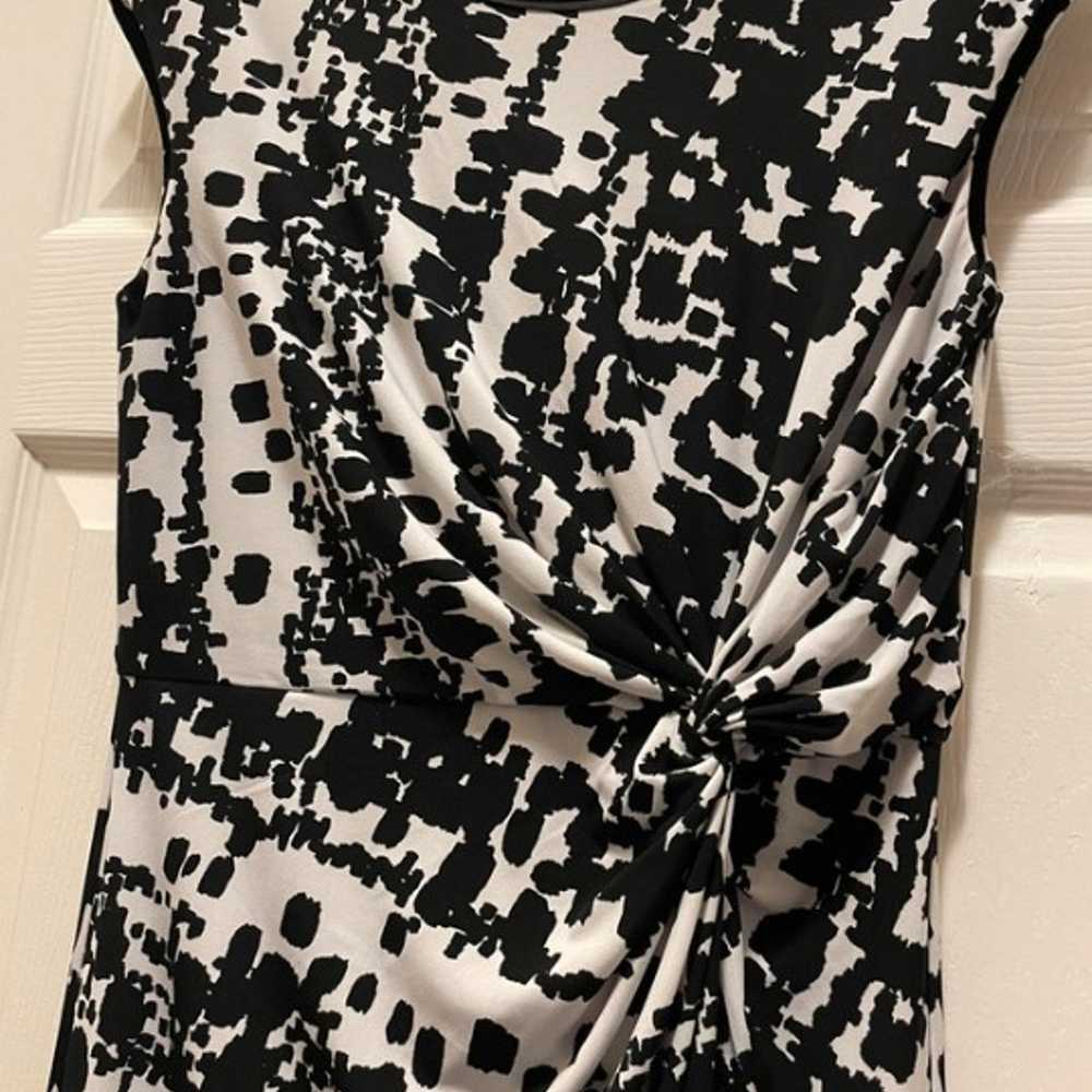 212 Collection White and Black Dress Size XS - image 2