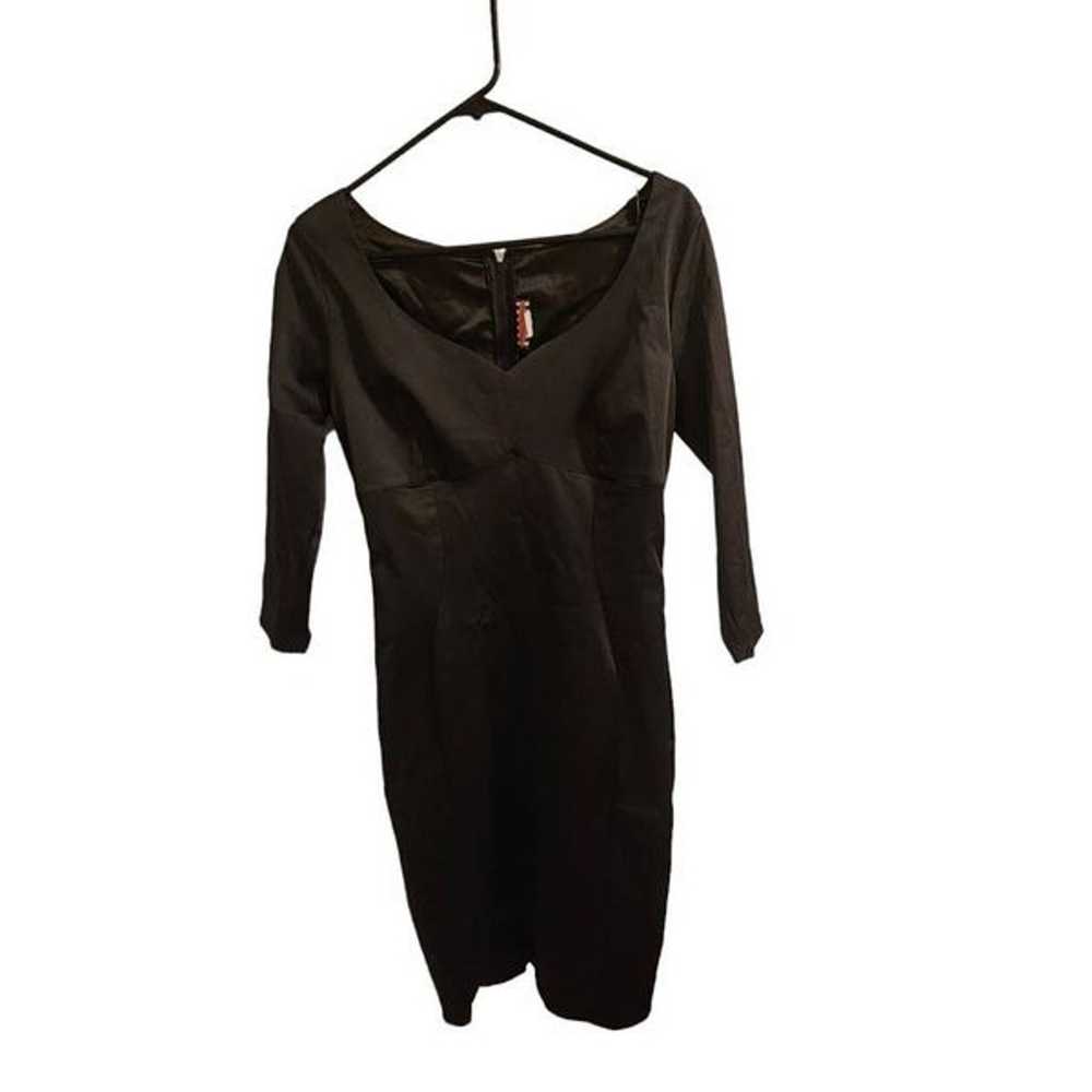 Pinup Couture Retro Classic Black Dress Size Larg… - image 1