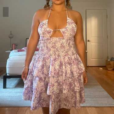 Summer dress Purple summer dress