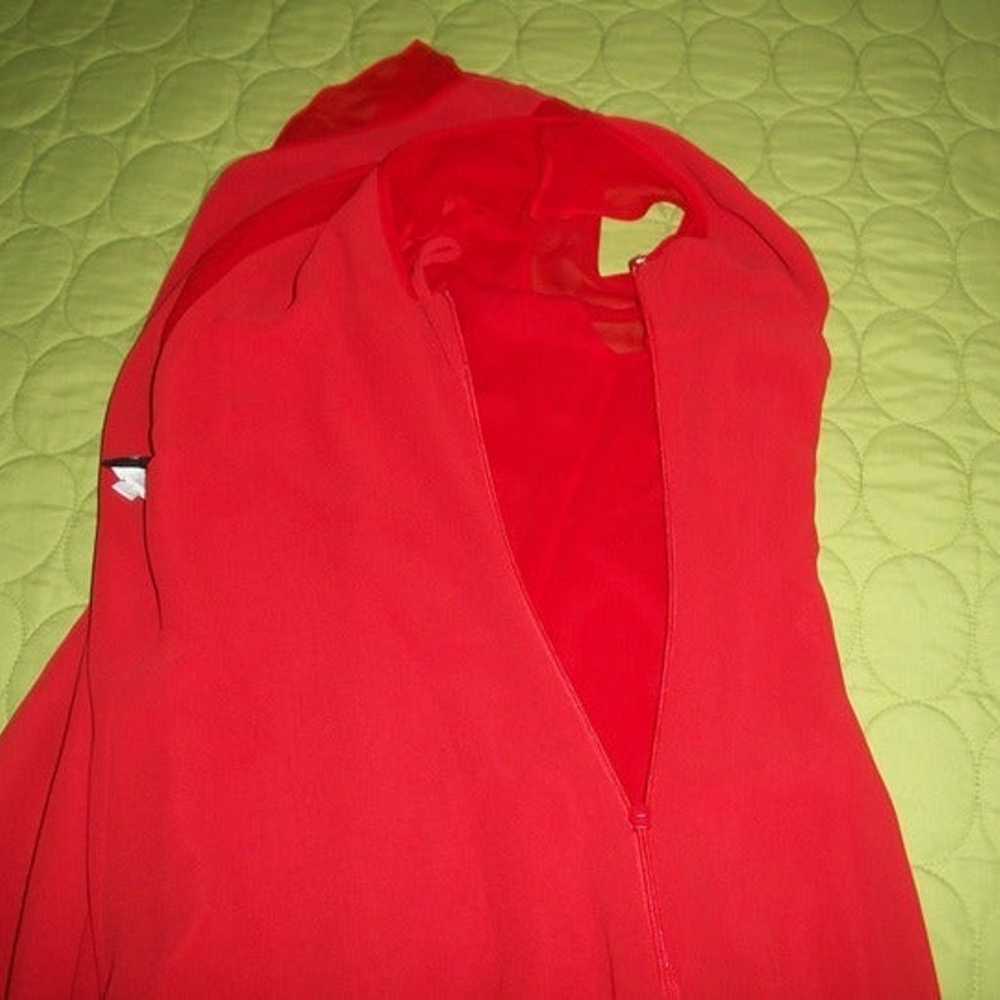 Giorgio Armani Red Dress - image 10