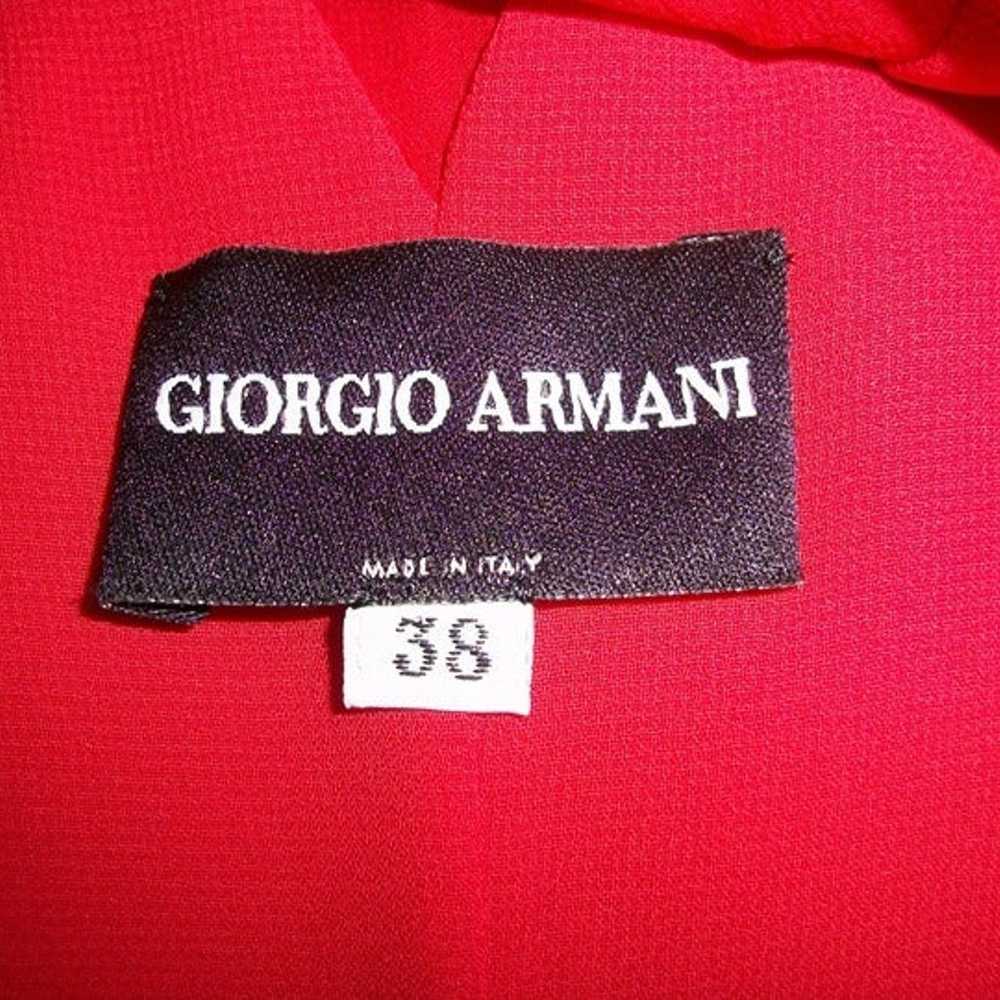 Giorgio Armani Red Dress - image 2