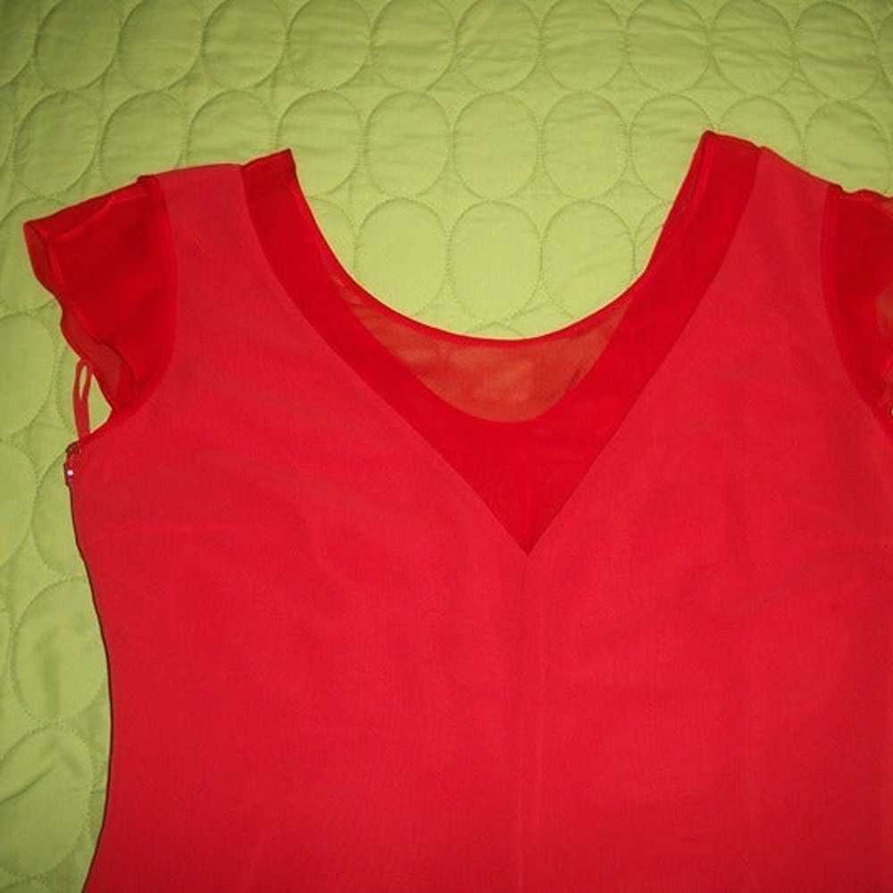 Giorgio Armani Red Dress - image 8