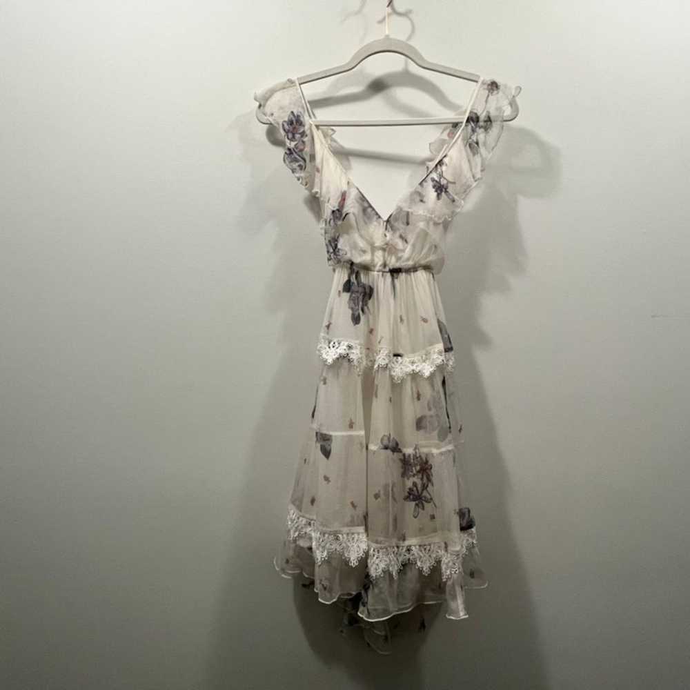 KARINA GRIMALDI Dulce Silk Mini Dress - image 3