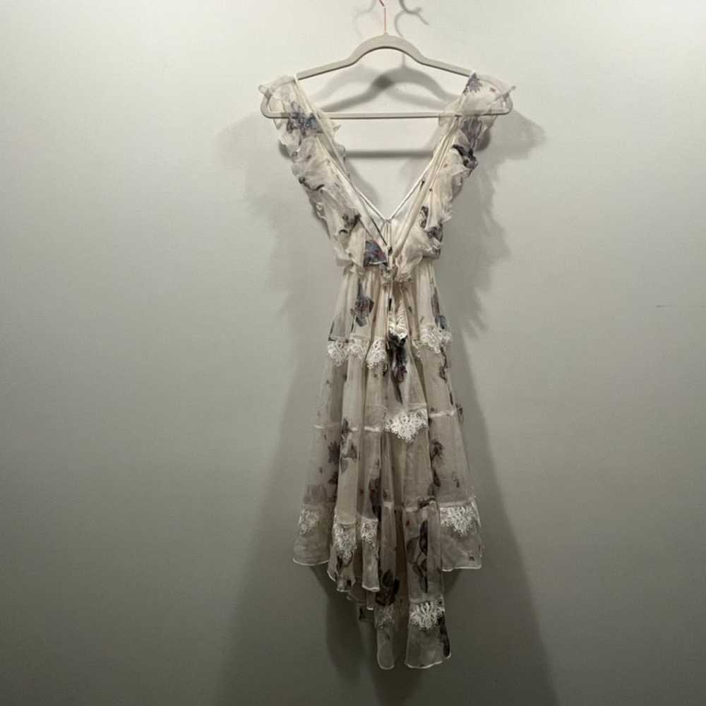 KARINA GRIMALDI Dulce Silk Mini Dress - image 6