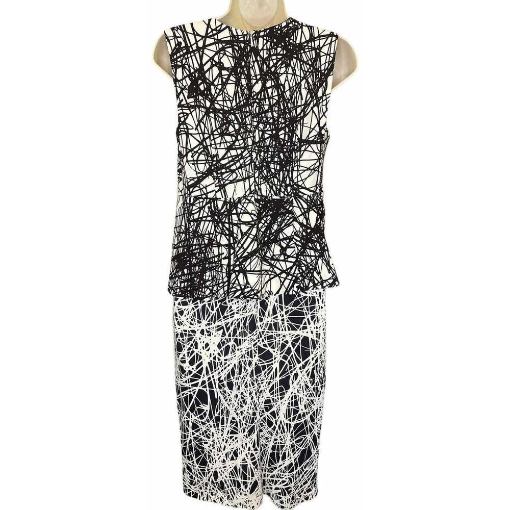 Sportmax Black & White Abstract  Dress 6 - image 3
