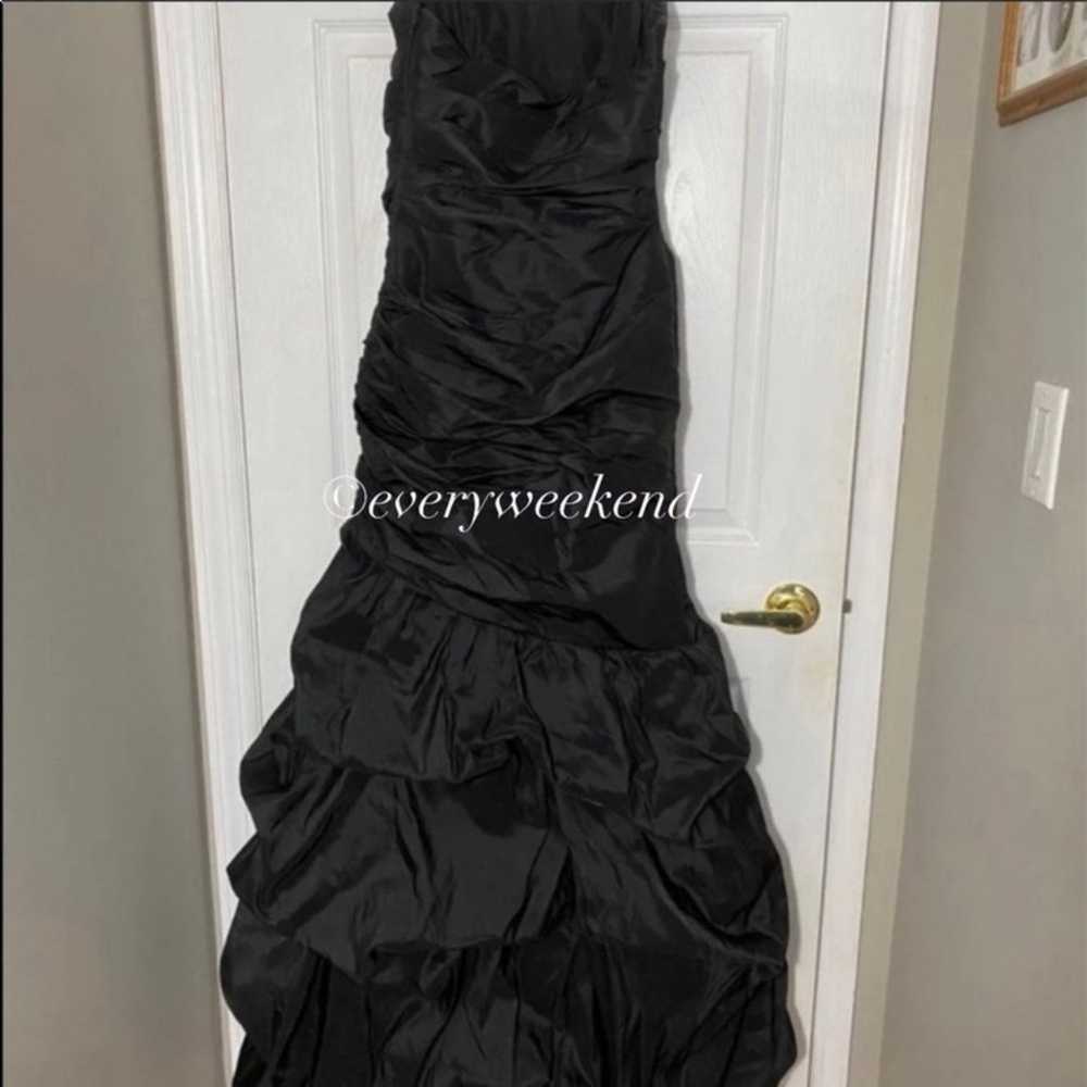 Dalia MacPhee Black Prom Dress - image 2