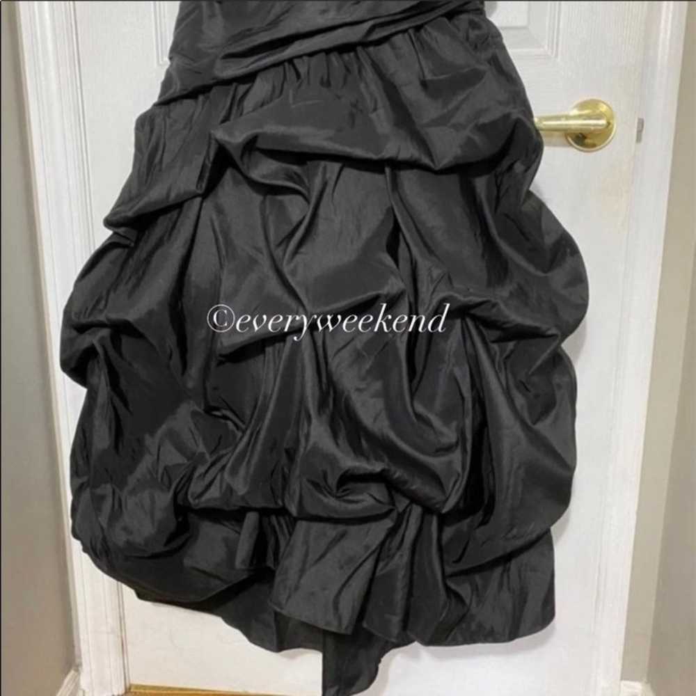 Dalia MacPhee Black Prom Dress - image 5