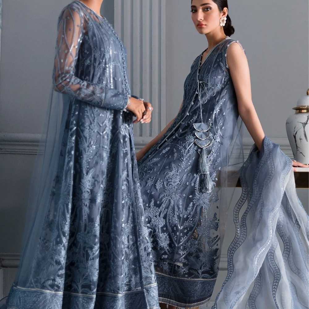 Pakistani Wedding Gown Dress - image 1