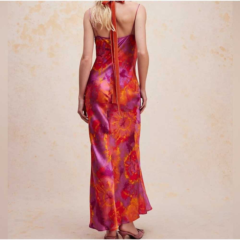 Ronny Kobo Revolve Capri 100% Silk Maxi Dress Sle… - image 2