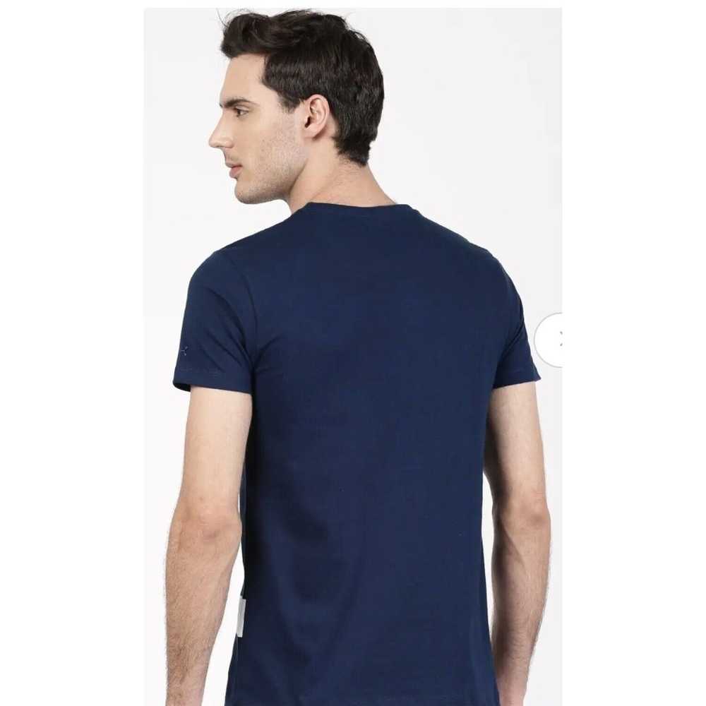 Ether By Myntra Men's navy Blue T Shirt  Size XL … - image 3