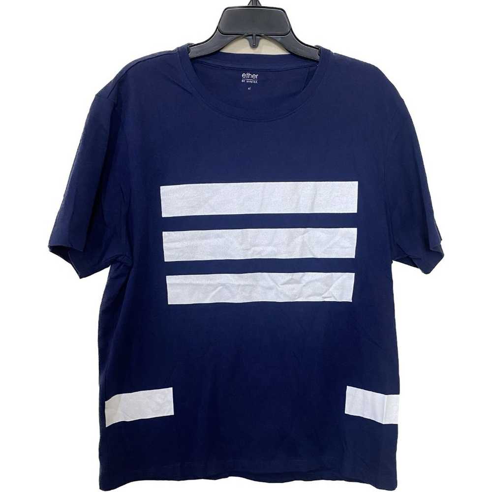 Ether By Myntra Men's navy Blue T Shirt  Size XL … - image 4