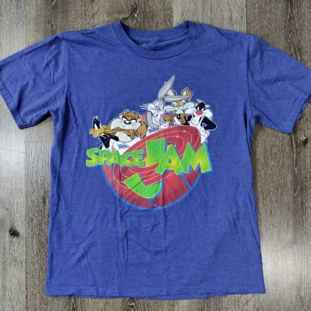 Space Jam T-Shirt Size Medium - image 1
