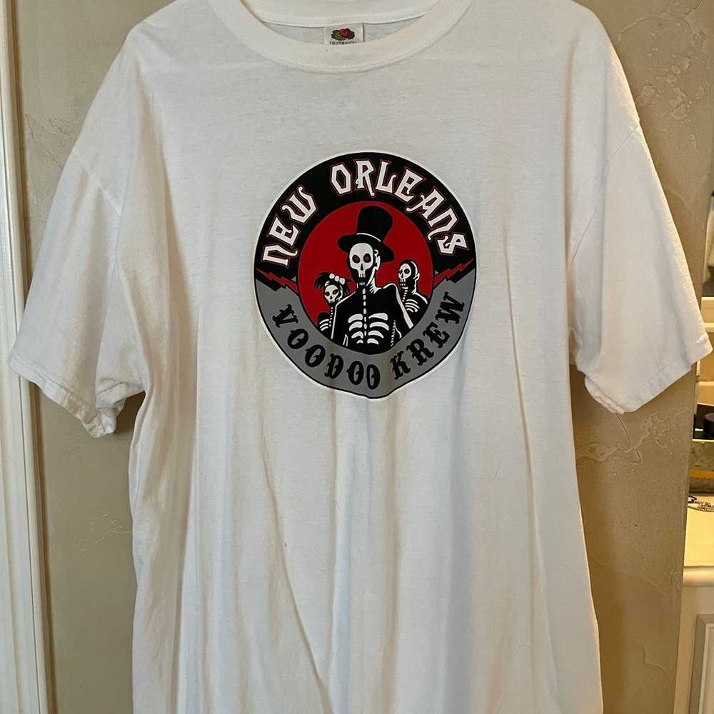 New Orleans Voodoo Krew Men’s XL T-shirt Heavy Du… - image 1
