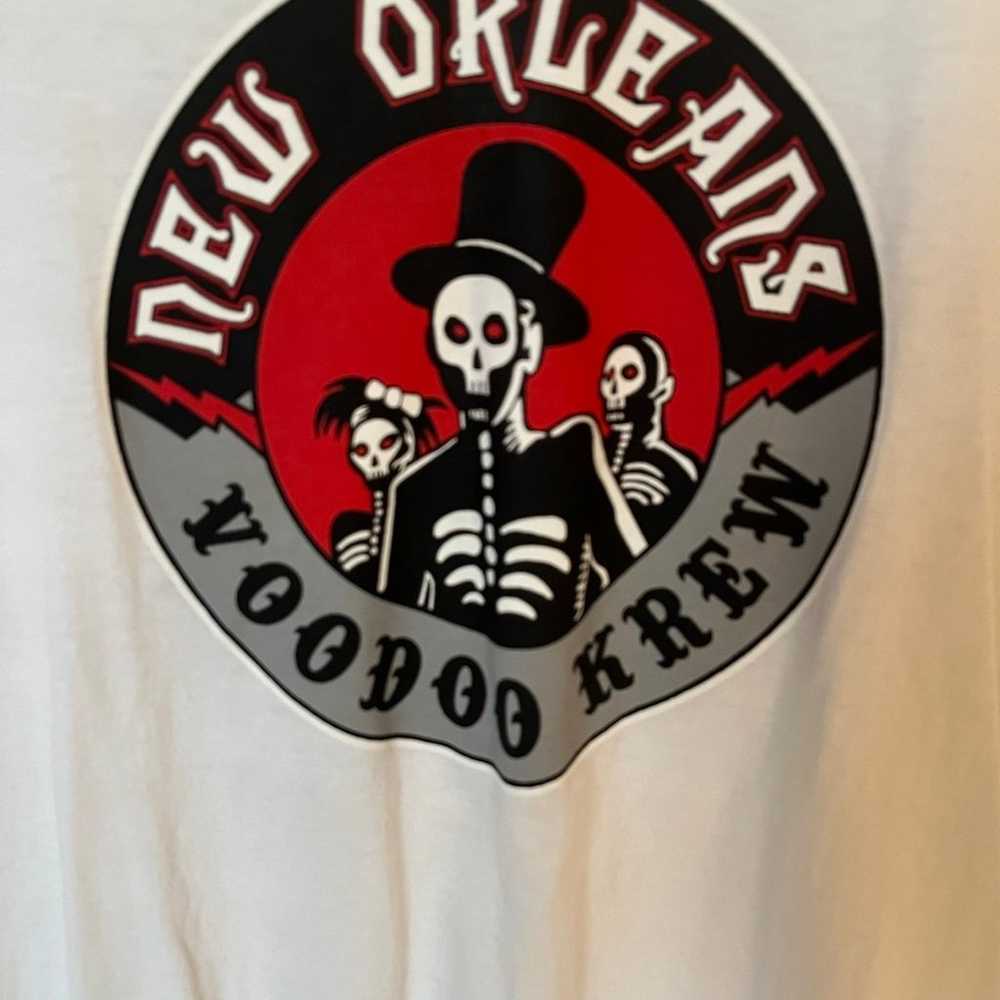 New Orleans Voodoo Krew Men’s XL T-shirt Heavy Du… - image 3