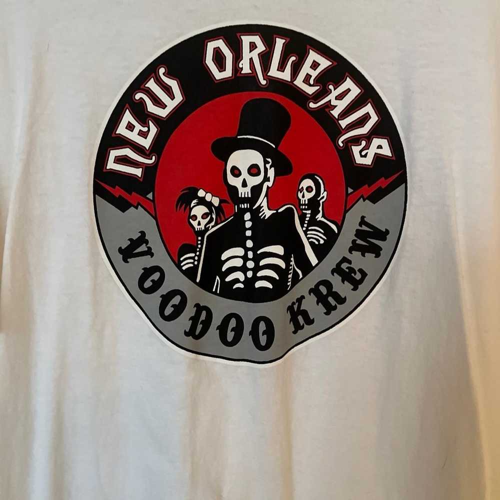 New Orleans Voodoo Krew Men’s XL T-shirt Heavy Du… - image 7