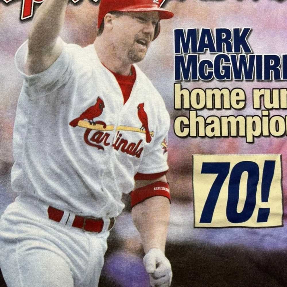 VTG 1998 Mark McGwire Home Run 70 Record Sporting… - image 4