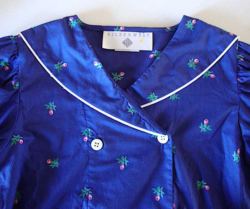 Vintage 1990 Eileen West Girls Dress - Drop Waist… - image 3