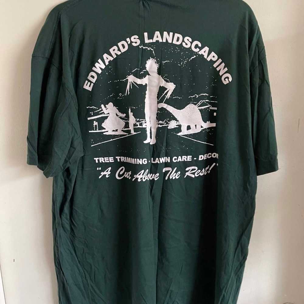 Edward Scissorhands Edward's Landscaping T-Shirt … - image 5