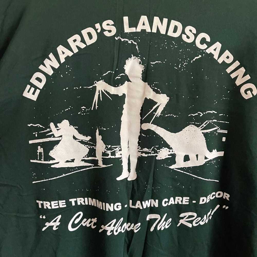 Edward Scissorhands Edward's Landscaping T-Shirt … - image 6