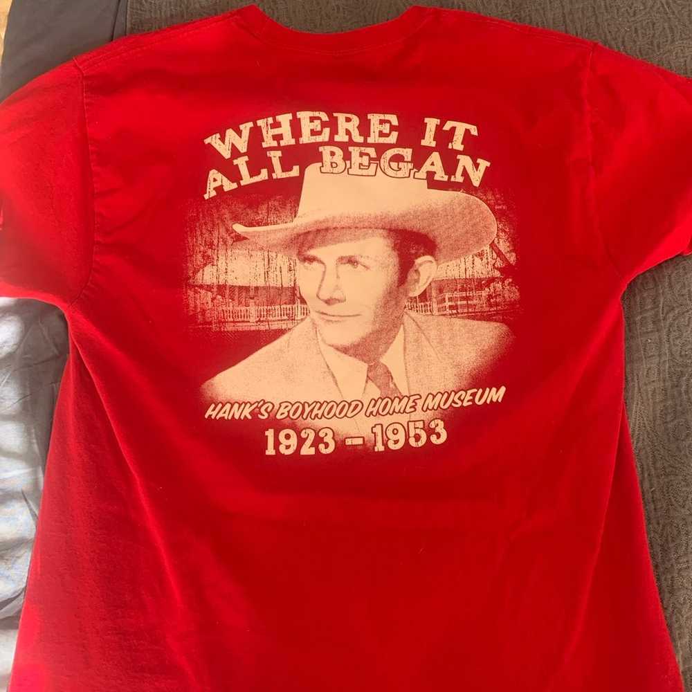 Hank Williams shirt - image 2