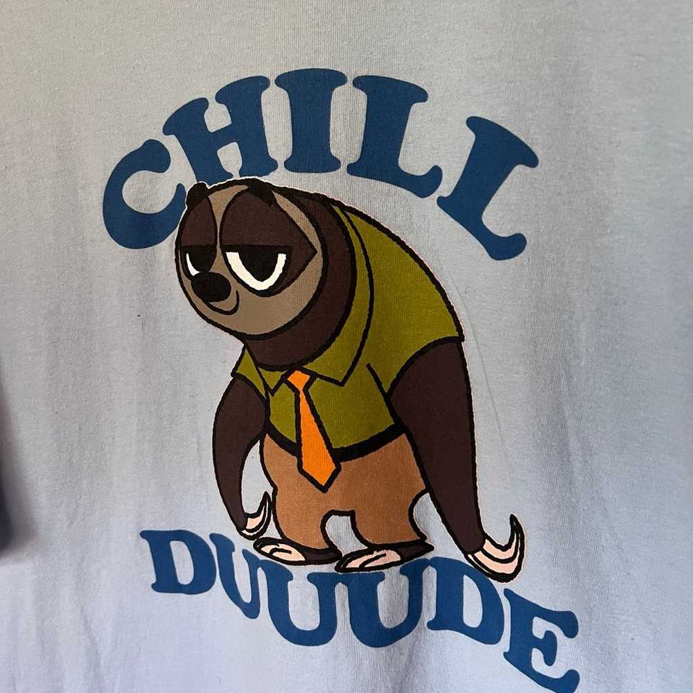 Disney Zootopia Sloth Short Sleeve Shirt - image 2
