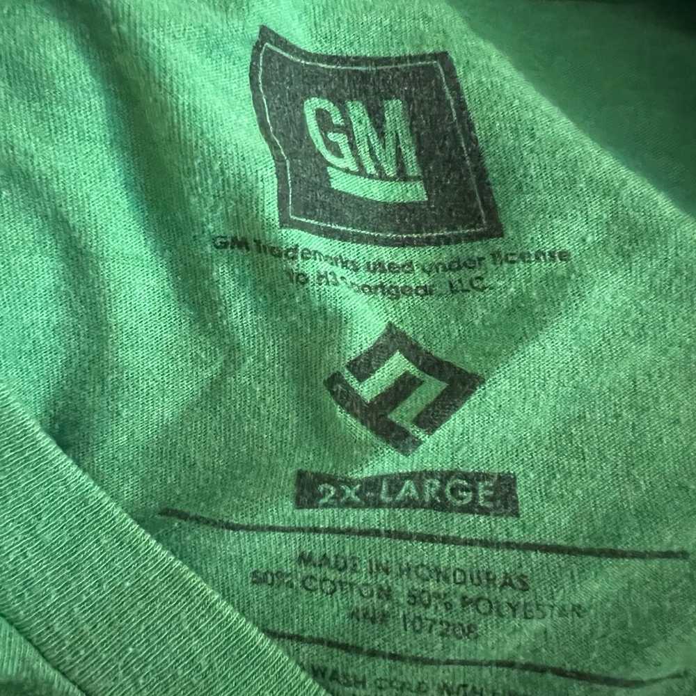 GM Chevrolet Parts size 2X green t shirt - image 5
