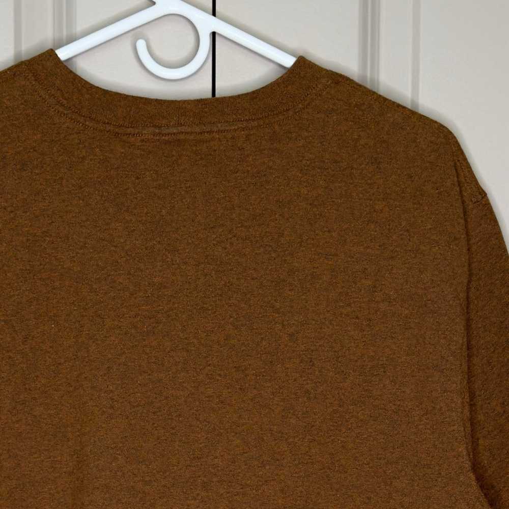 Carhartt Loose Fit T Shirt M Brown - image 7