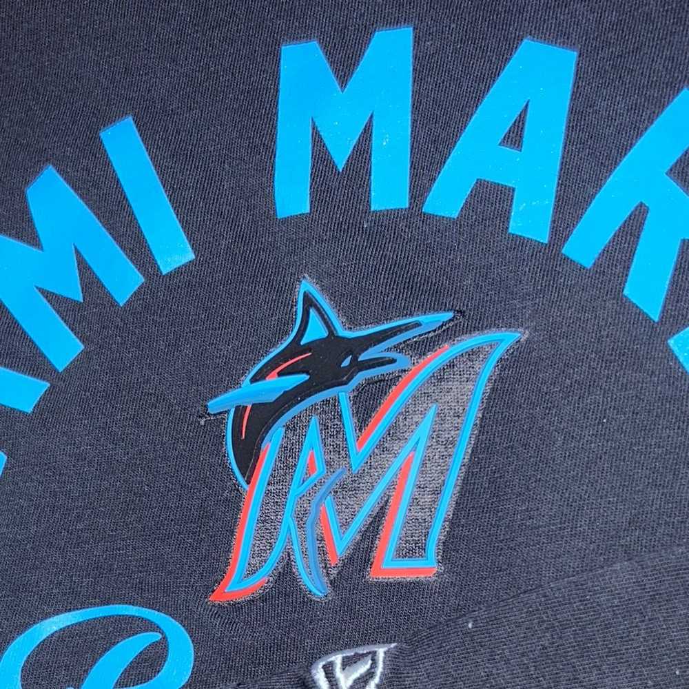 Miami marlins new era baseball long sleeve t-shirt - image 3