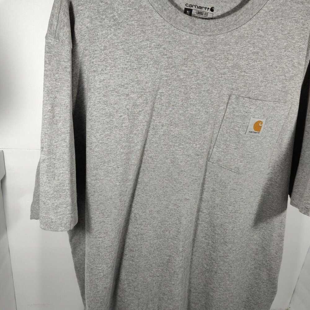 Carhartt Loose Fit Men's Size XL Gray Short Sleev… - image 3