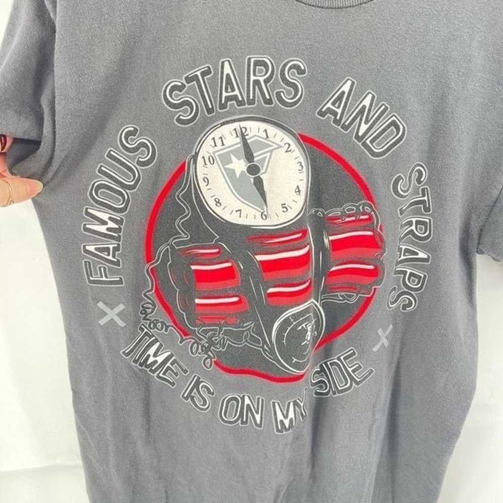 Famous Stars and Straps Mens Graphic Shirt Short … - image 3
