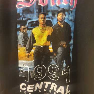 Vintage boys in the hood 1991 T-shirt - image 1