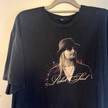 Shirt Kid Rock Rebel Soul black T-shirt Xxl 2XL c… - image 1