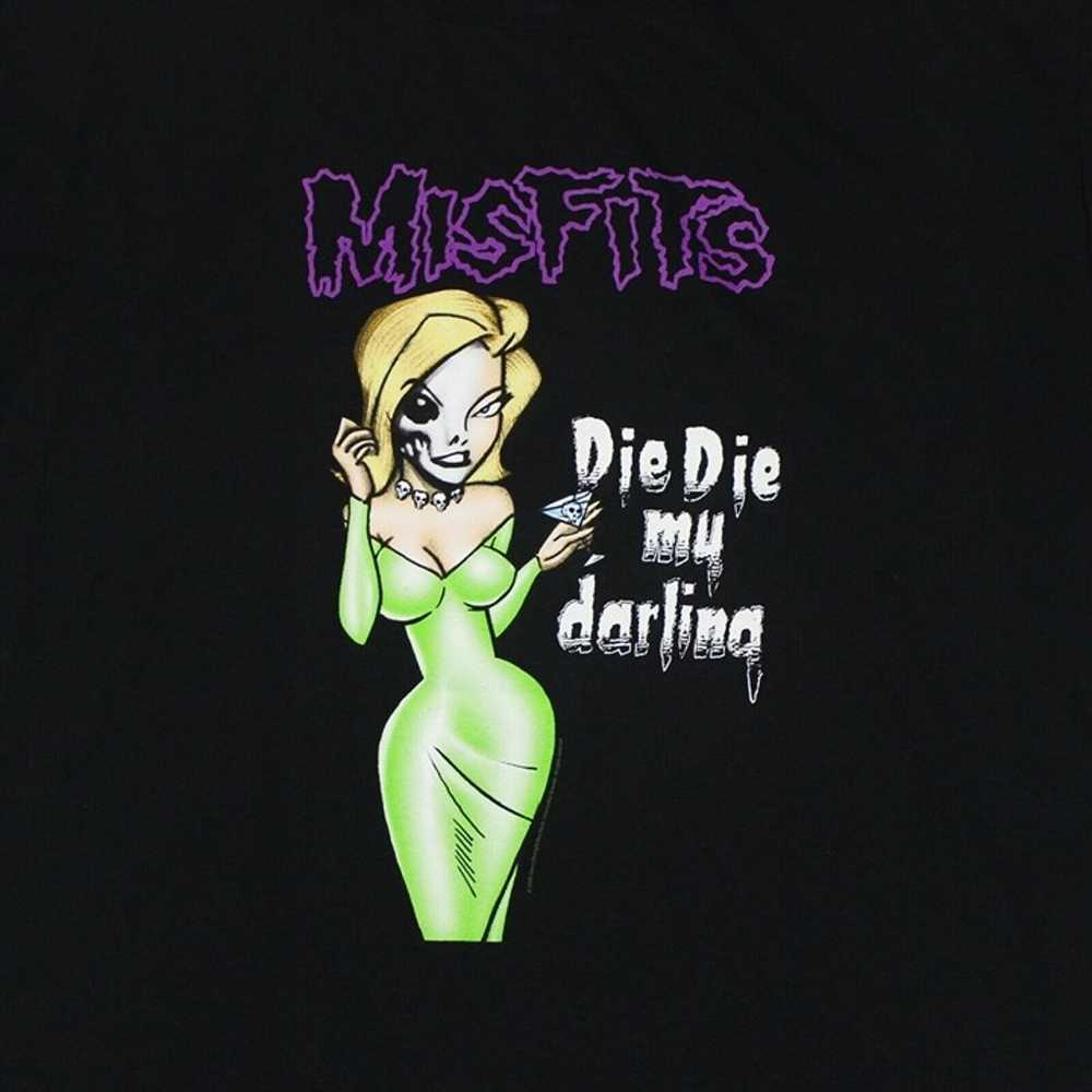 Misfits 2009 Die My Darling Martini Babe Short Sl… - image 2