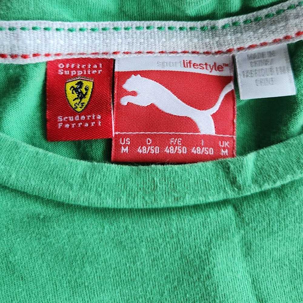 PUMA Ferrari Vintage Men's T-Shirt, Size M - image 4