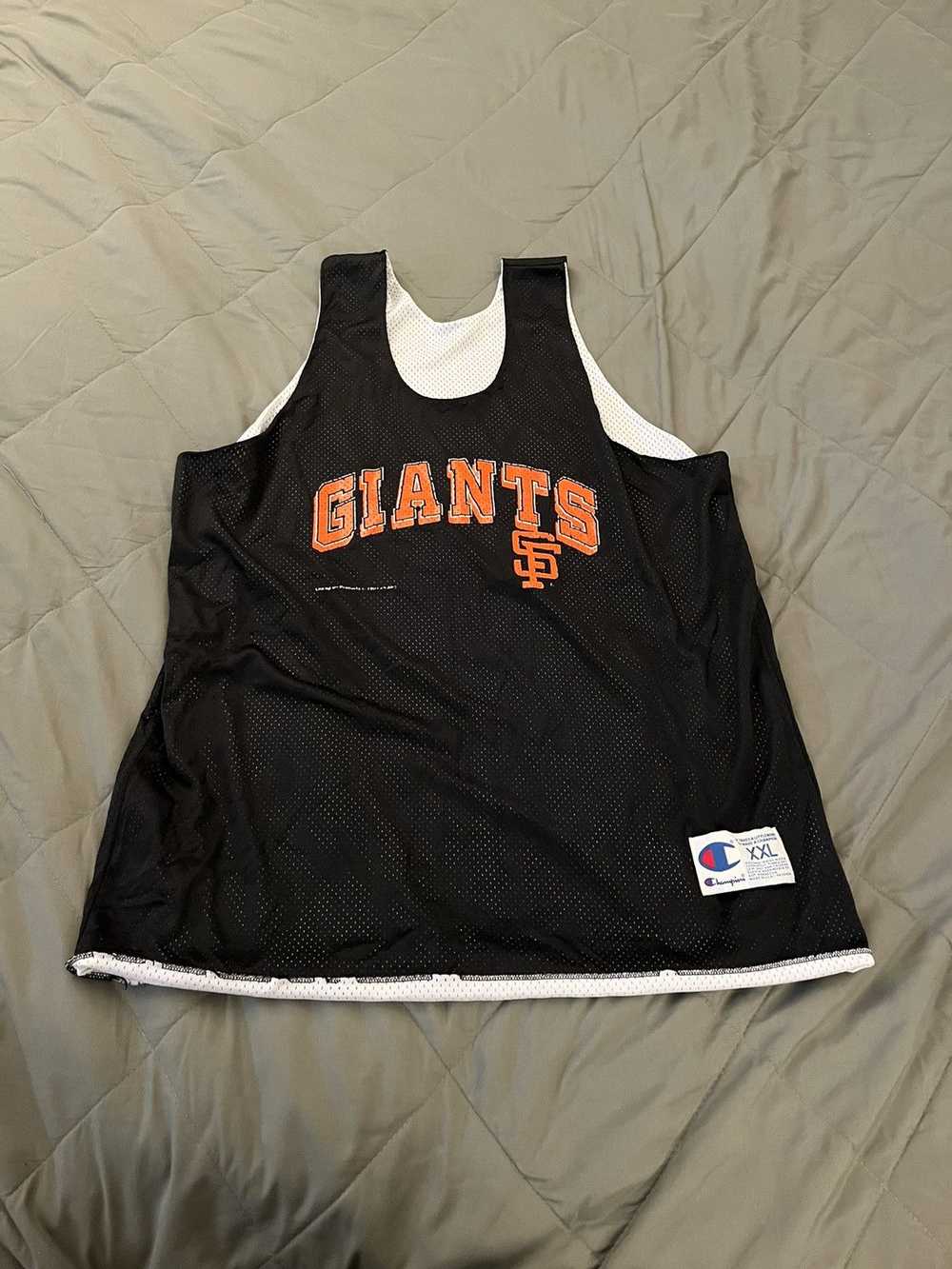 Champion × Vintage Vintage San Fran giants mesh j… - image 1