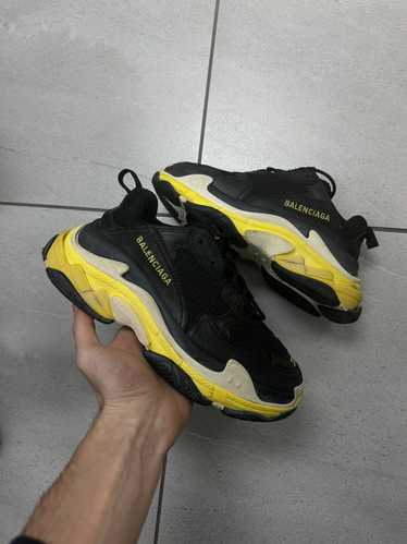 Balenciaga Balenciaga Triple S Black Yellow Size 3