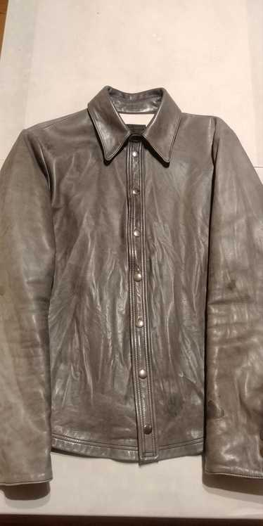 Japanese Brand FAR EASTERN ENTHUSIAST Leather Shir