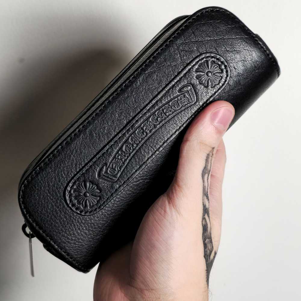 Chrome Hearts Chrome Hearts Leather Pouch Holder … - image 1