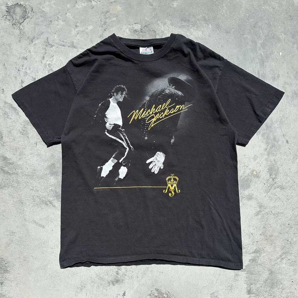 Hanes 2009 Michael Jackson king of pop t shirt - image 1