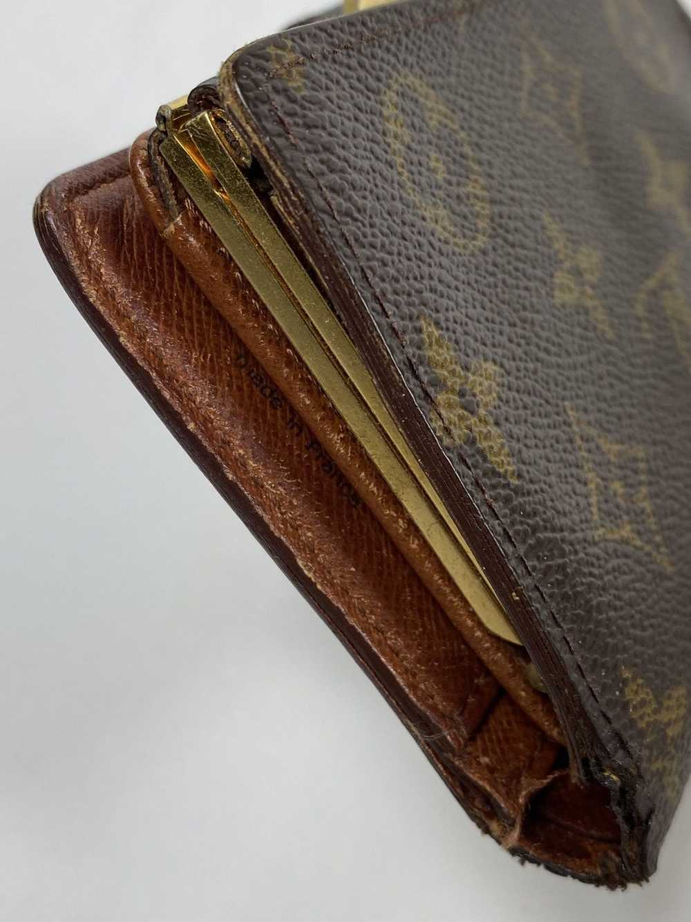 Louis Vuitton Monogram Kisslock Wallet - image 12