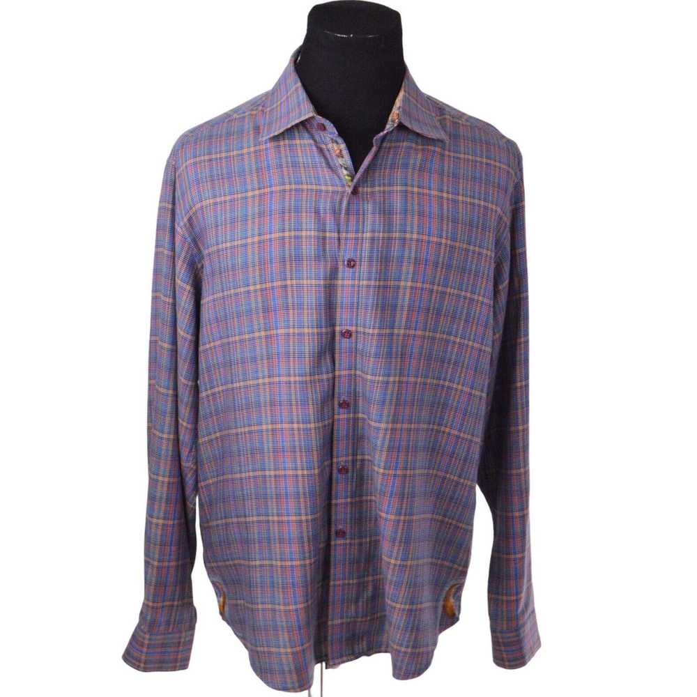 Robert Graham Robert Graham Mens Shirt XL Multico… - image 1