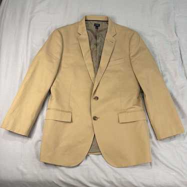 J.Crew J. Crew Ludlow blazer Tan Color Cotton Cre… - image 1