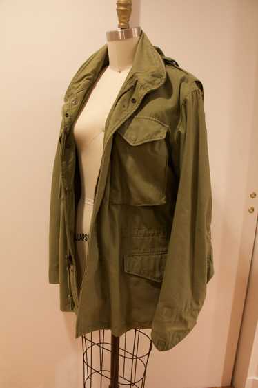 Vintage Vintage Unisex Army Green Military Jacket