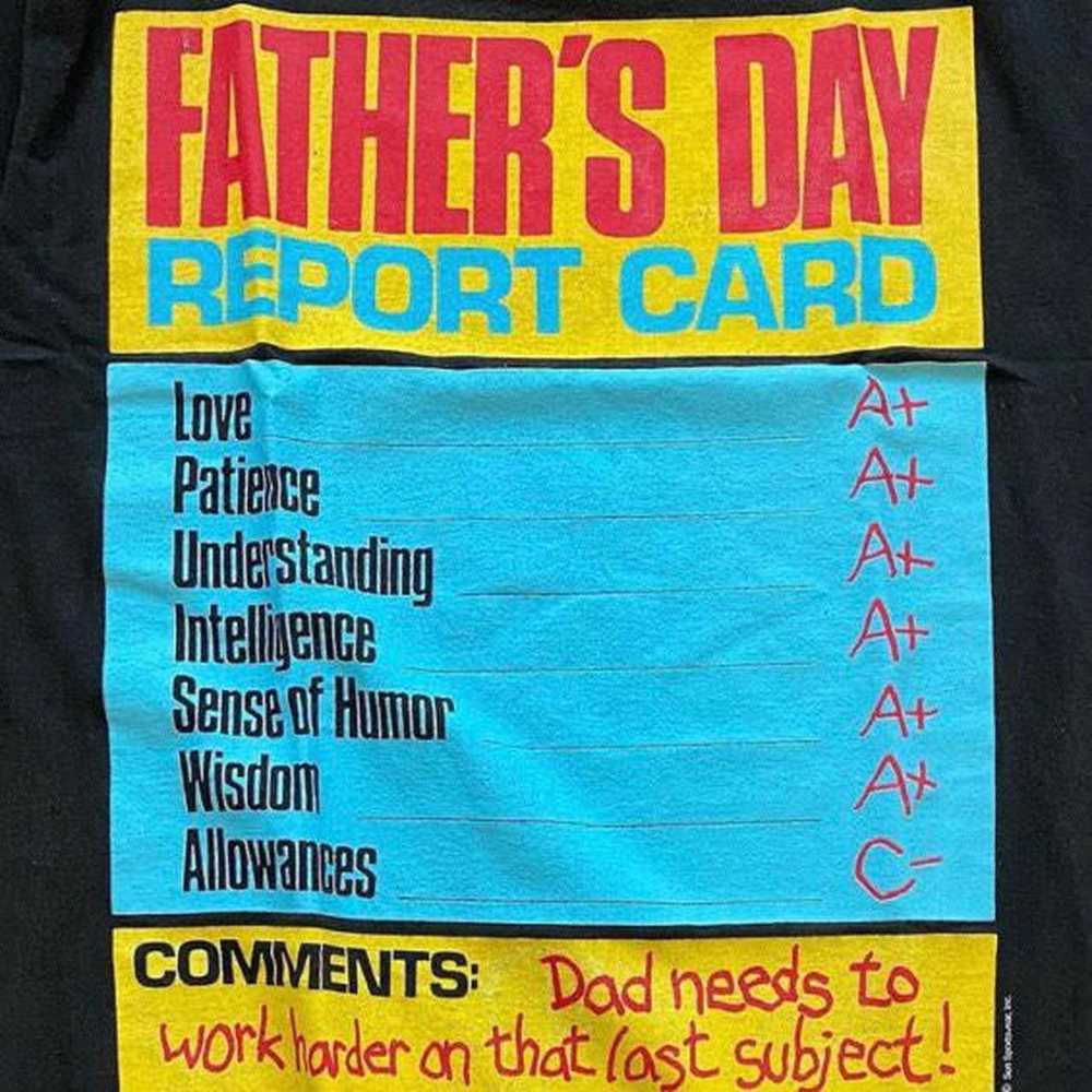 Other × Vintage Vtg.1990s Fathers Day Report Card - image 4
