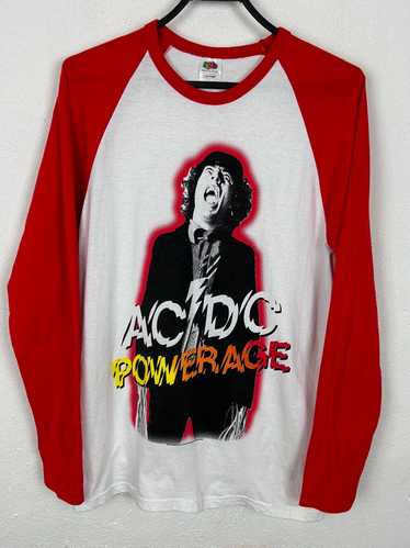 Ac/Dc × Band Tees Vintage AC/DC Powerage Licensed 