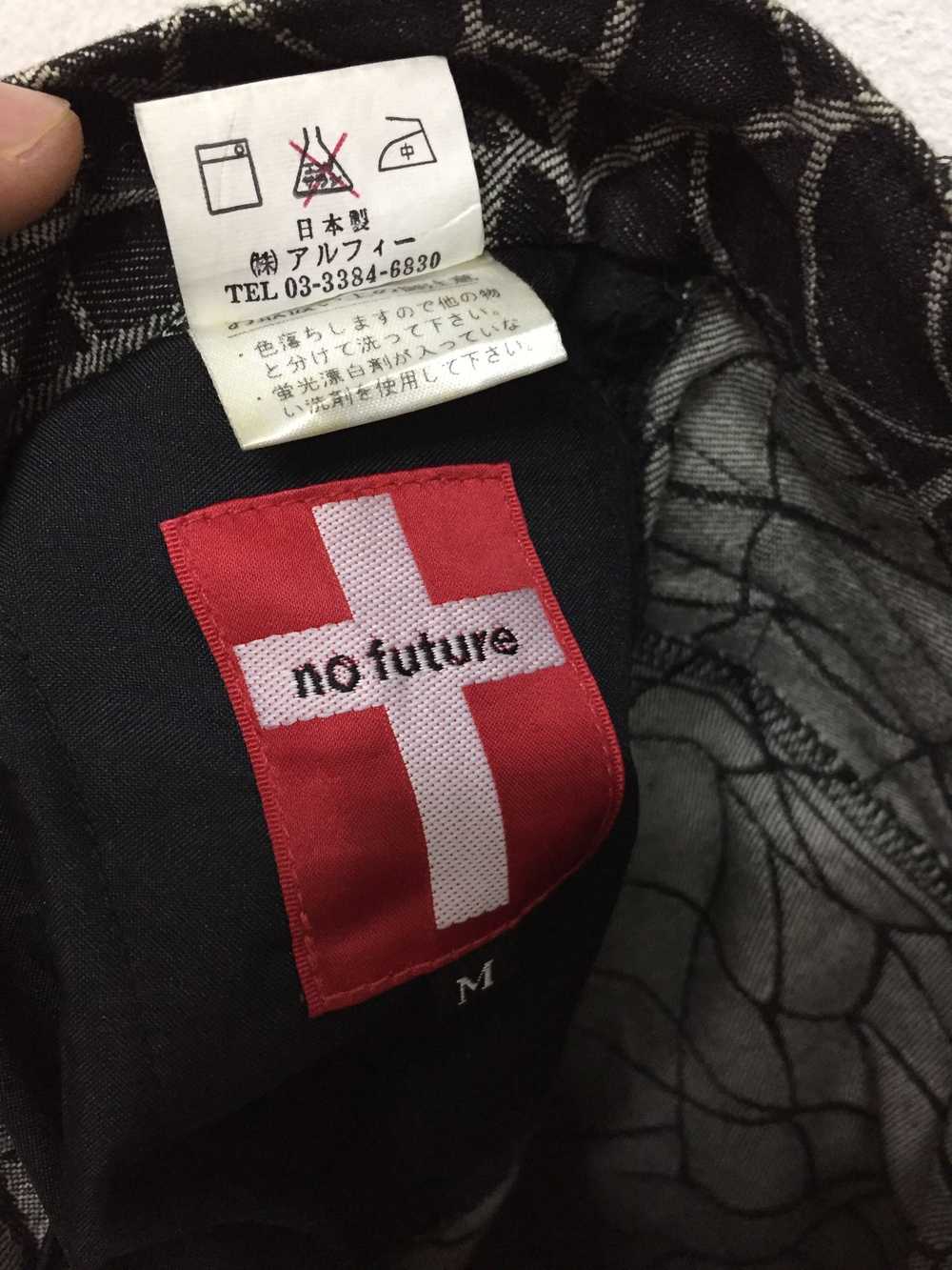 Japanese Brand × No Future spiderweb Bondage Shor… - image 11